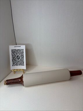 Vintage Stoneware Bisque Finish Water Filled Rolling Pin
